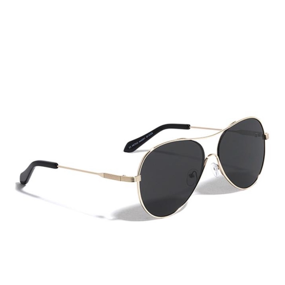 Gold aviator sunglasses